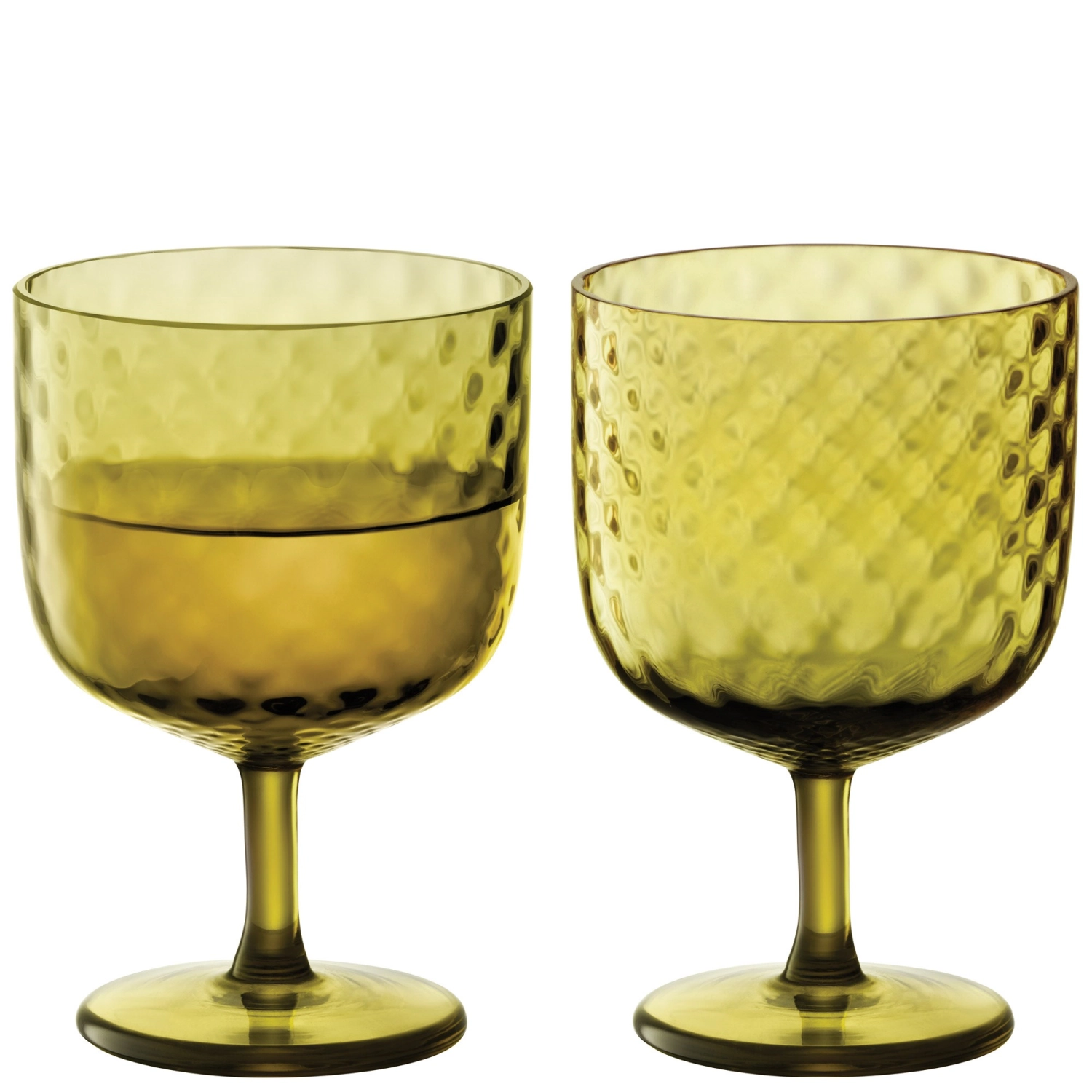 Image de LSA - 2er Set Dapple Verre à vin 325 ml woodland green