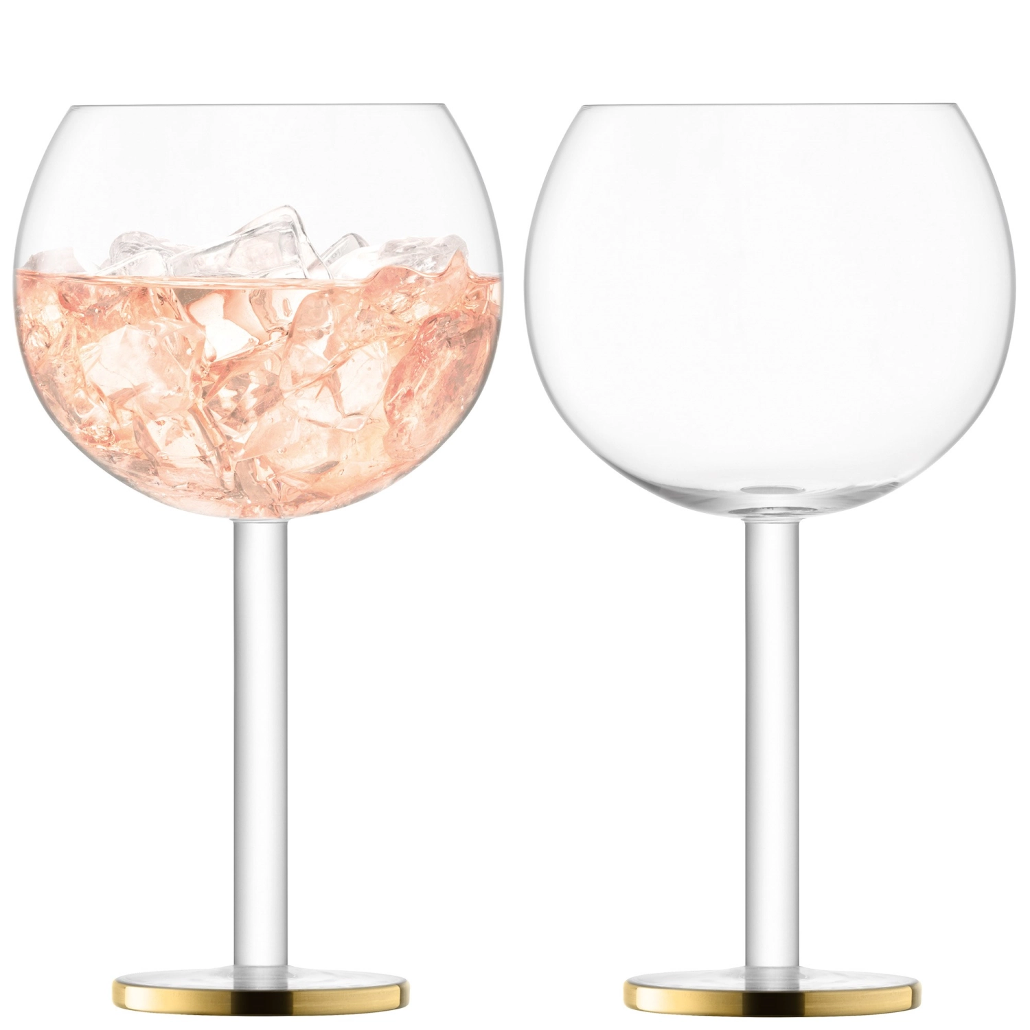 Picture of LSA - 2er Set Luca Cocktail Glass Balloon 560 ml gold