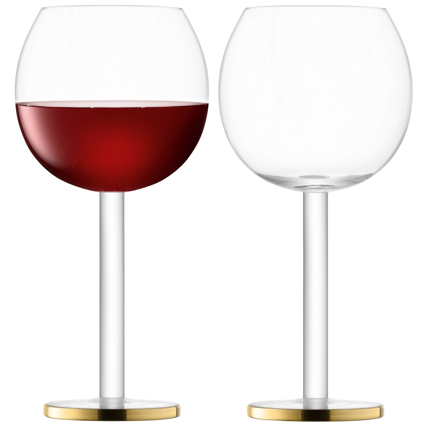 Picture of LSA - 2er Set Luca Wine Glass Goblet 320 ml gold