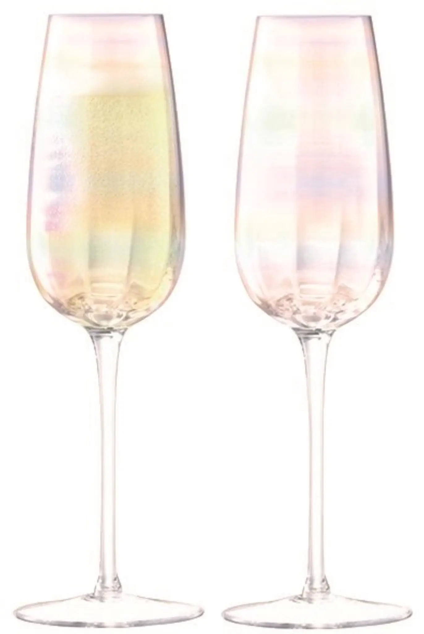 Bild von LSA - 2er Set Pearl Sektkelch 250 ml perlmutt