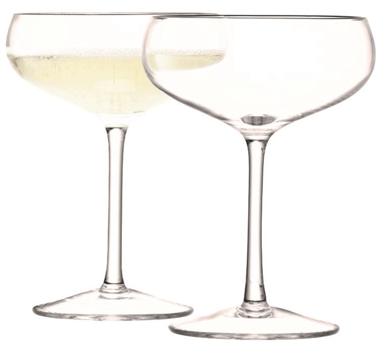 Bild von LSA - 2er Set Wine Sektschale 215 ml transparent