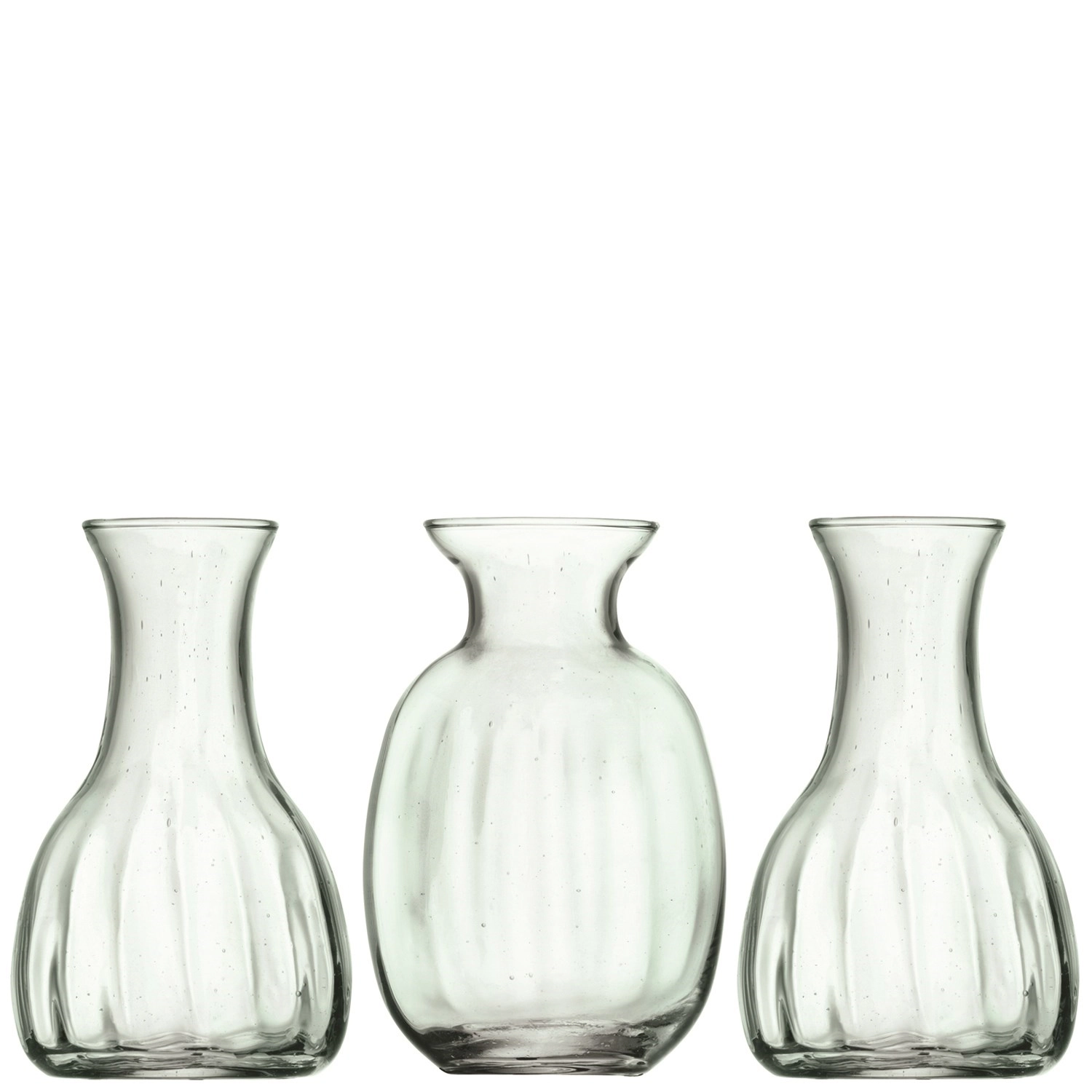Bild von LSA - 3er Set Mia Mini Vasentrio H 11 cm recy. Optik