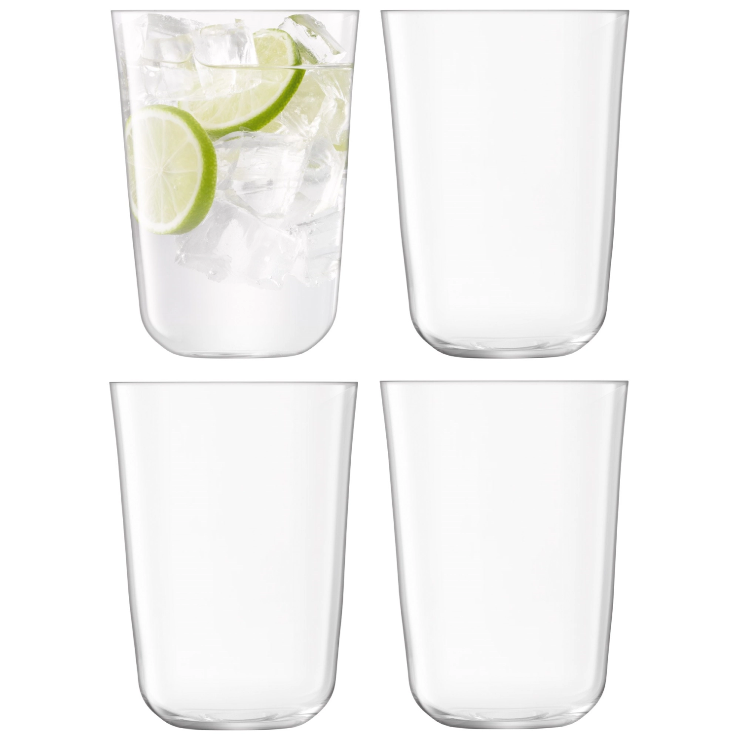 Image de LSA - 4er Set Arc Gobelets 550 ml transparent