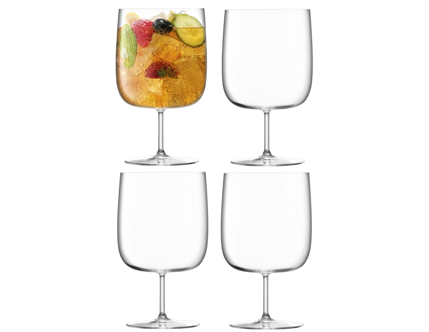 Image de LSA - 4er Set Borough Craft Verre à bière 625 ml transparent