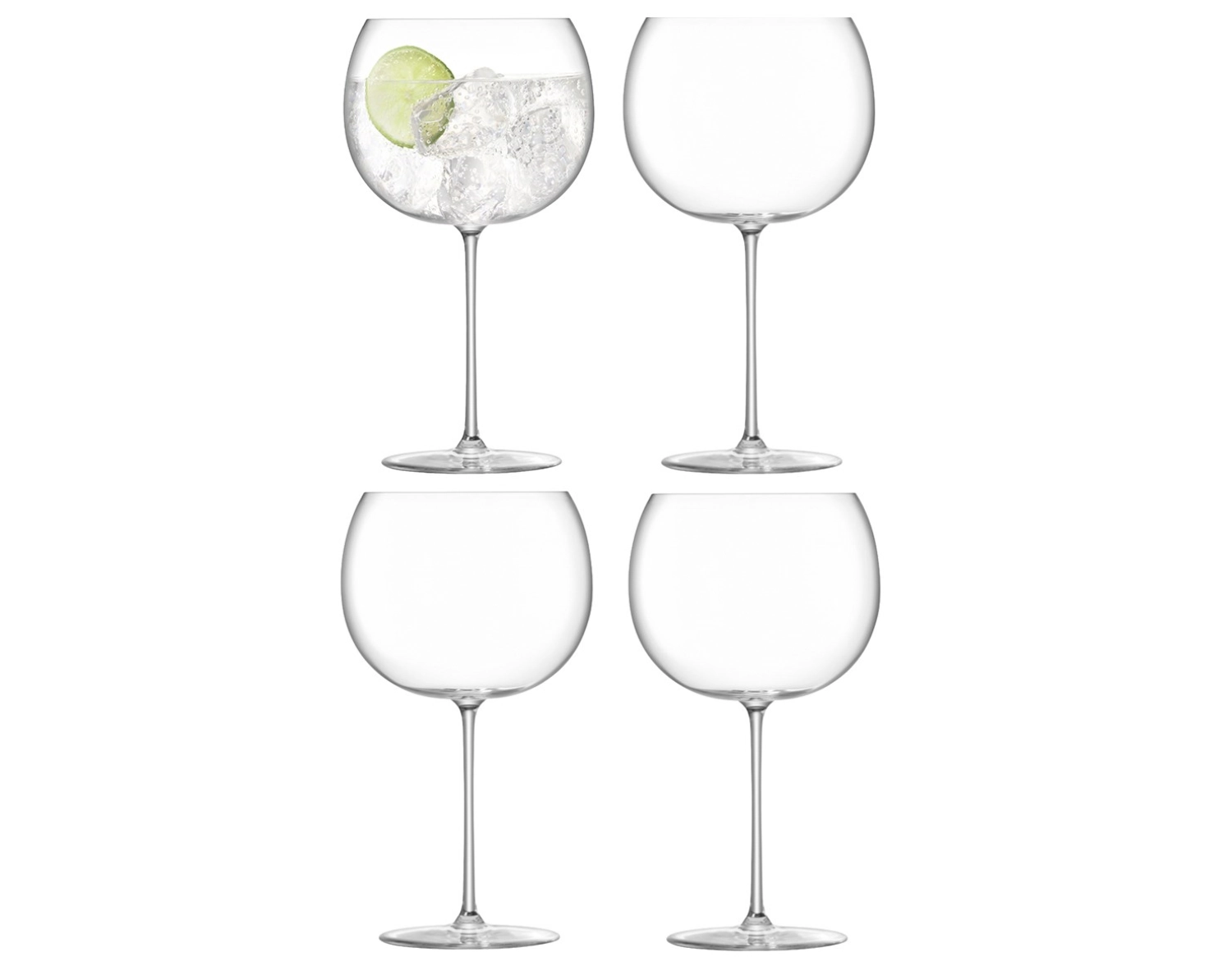 Bild von LSA - 4er Set Borough Weinglas Balloon 680 ml transparent