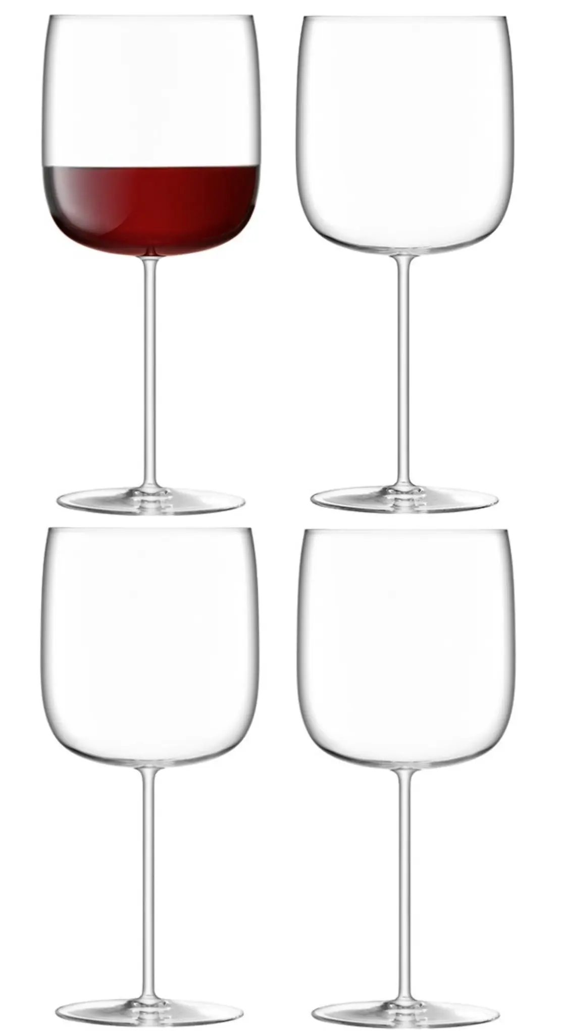 Image de LSA - 4er Set Borough Weinglas Grand Cru 660 ml transparent