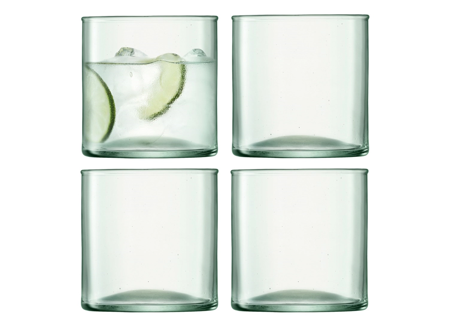 Image de LSA - 4er Set Canopy Verres à boire 350 ml en verre recyclé