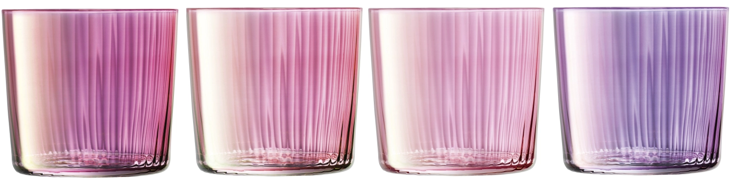 Bild von LSA - 4er Set Gems Trinkbecher 310 ml granat assort.