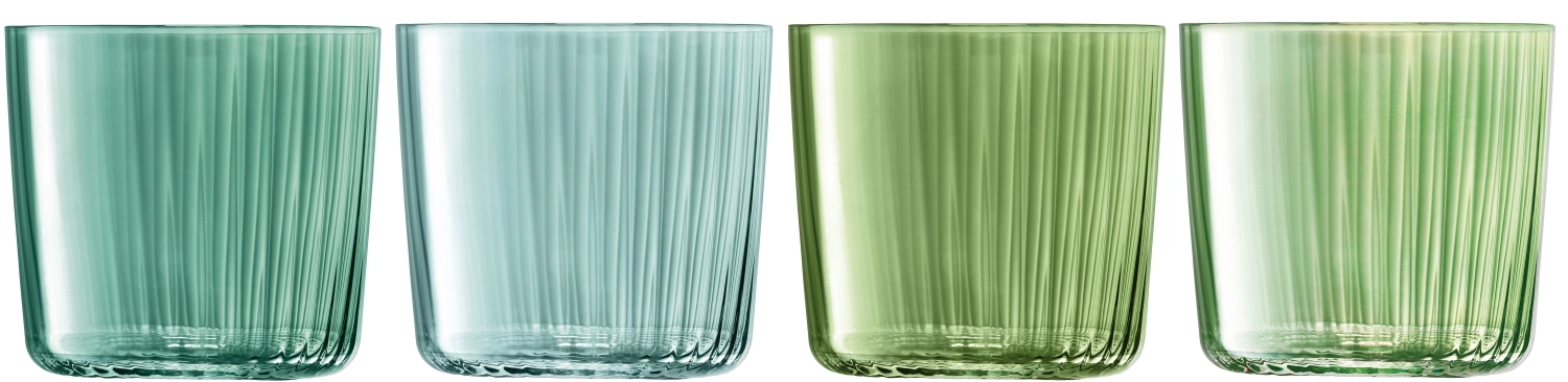 Bild von LSA - 4er Set Gems Trinkbecher 310 ml jadegrün assort.
