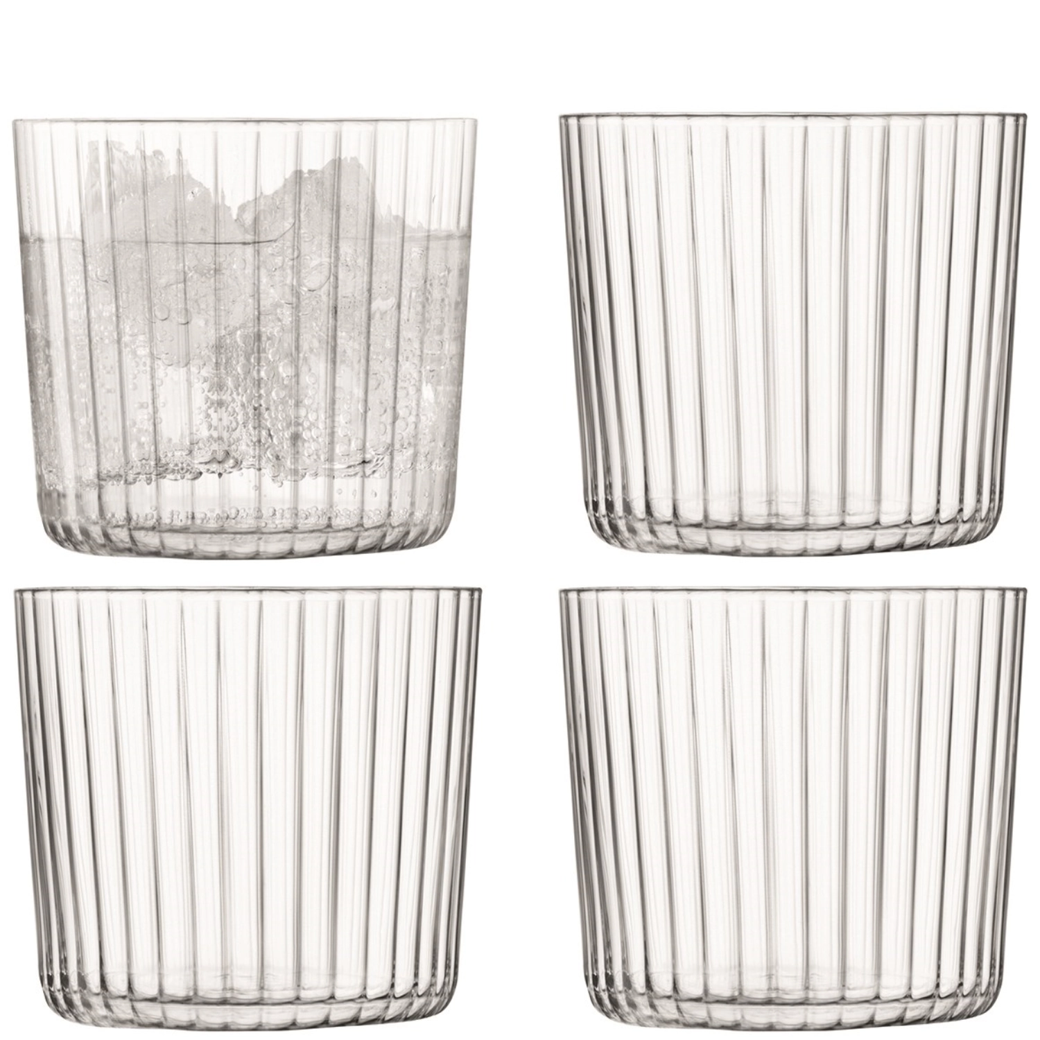 Bild von LSA - 4er Set Gio Line Trinkbecher 310 ml transparent