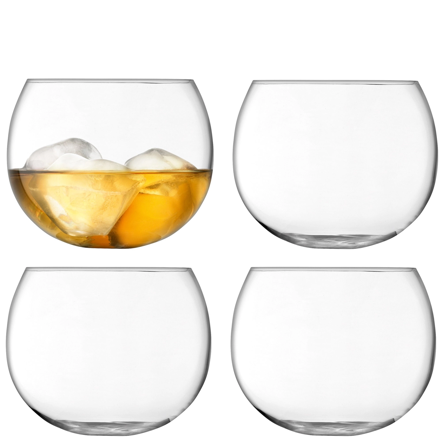 Bild von LSA - 4er Set Rocker Tumbler 350 ml transparent