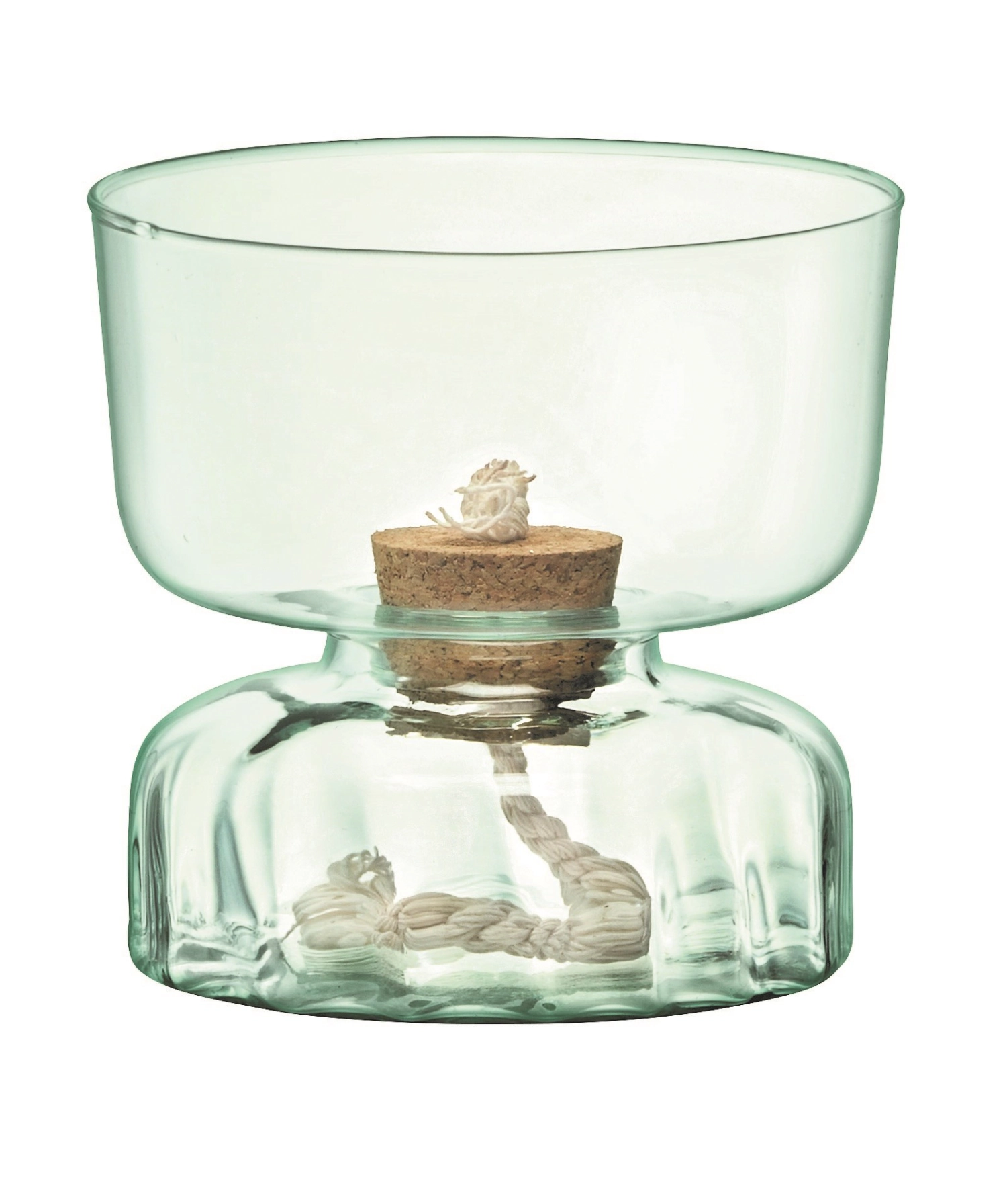 Bild von LSA - Canopy selbstbewässernder Topf H 13 cm recycletes Glas