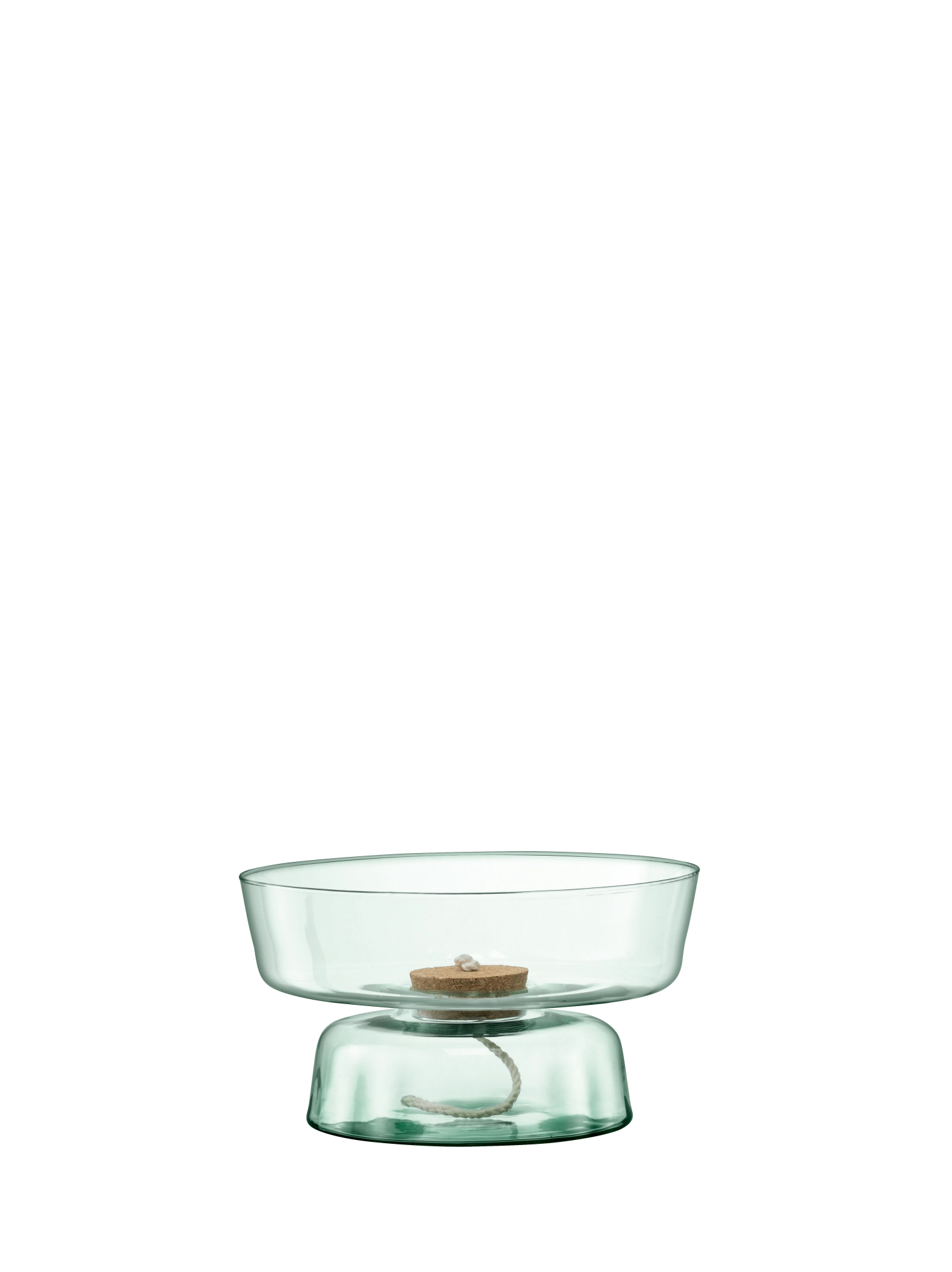 Bild von LSA - Canopy selbstbewässernder Topf H 14.5 cm recycletes Glas