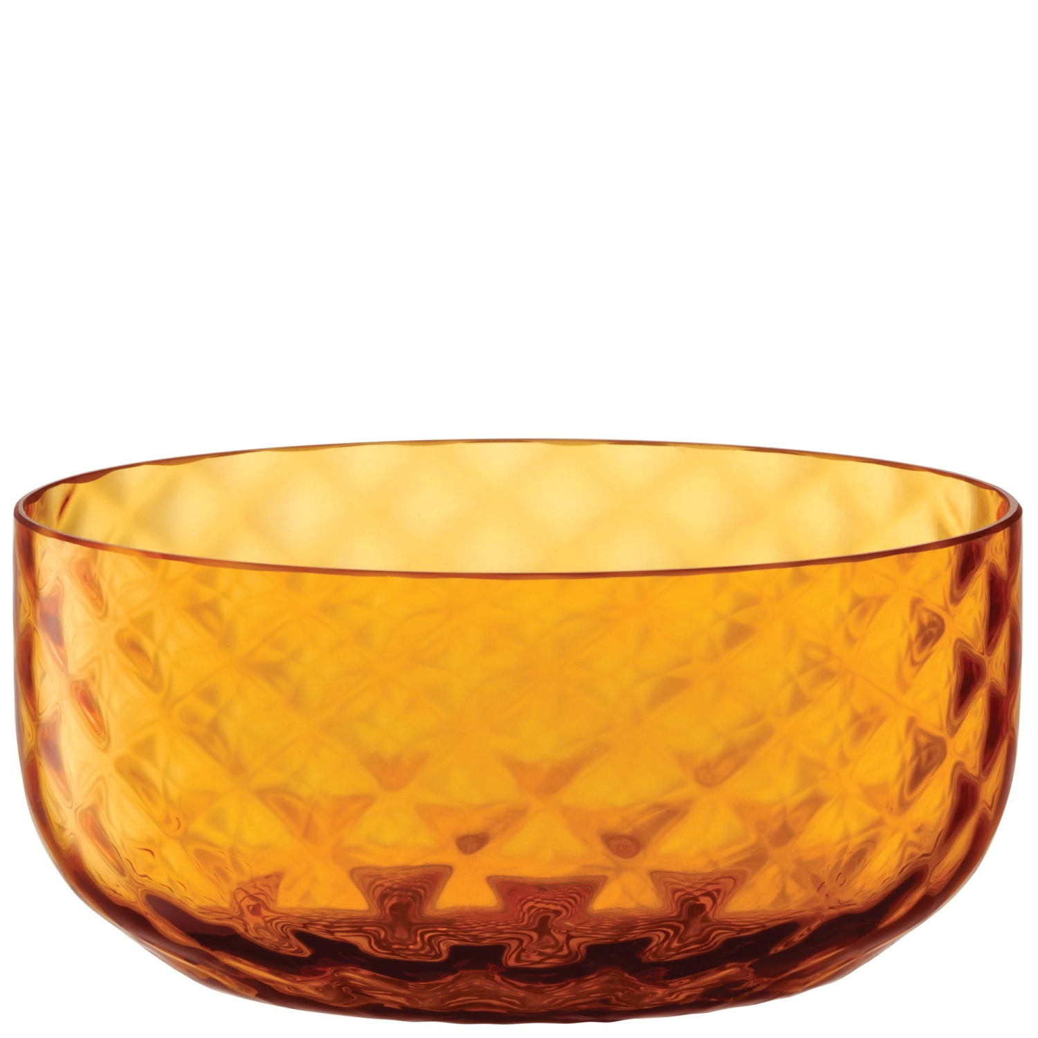 Picture of LSA - Dapple Bowl D 12 cm sun amber