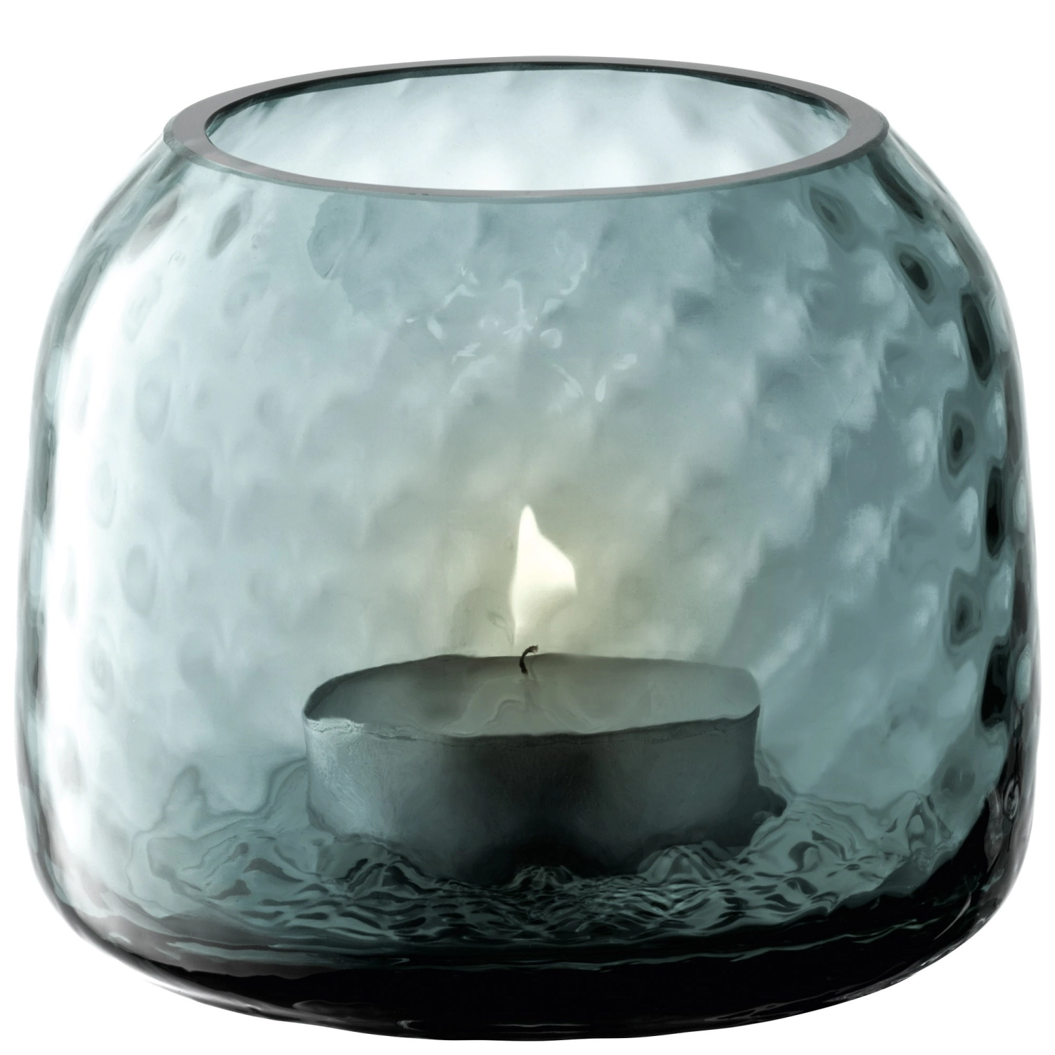 Bild von LSA - Dapple Teelichthalter/Vase H 7 cm water blue