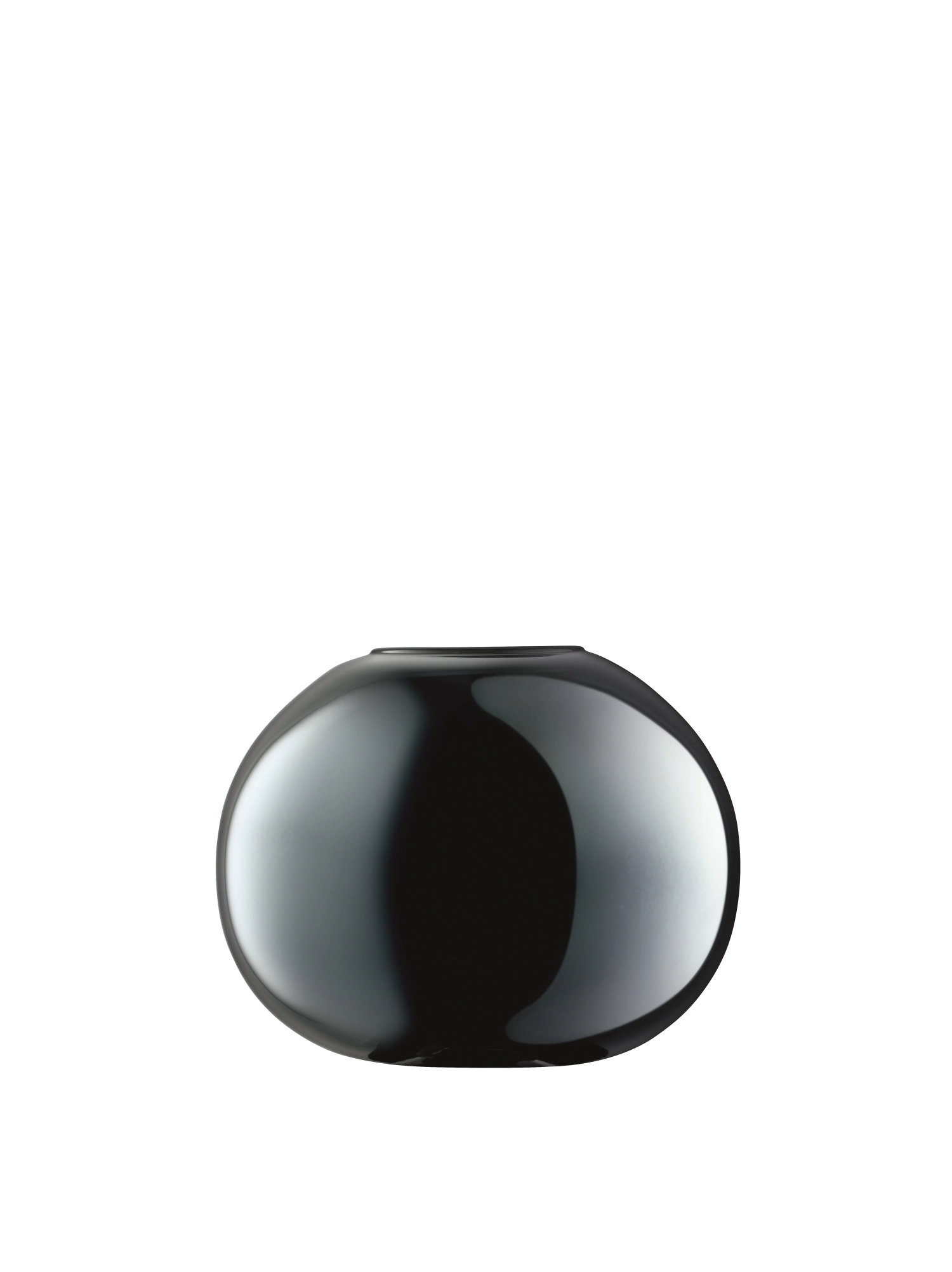 Image de LSA - Epoque Vase H 13.5 cm bleu saphir lustre