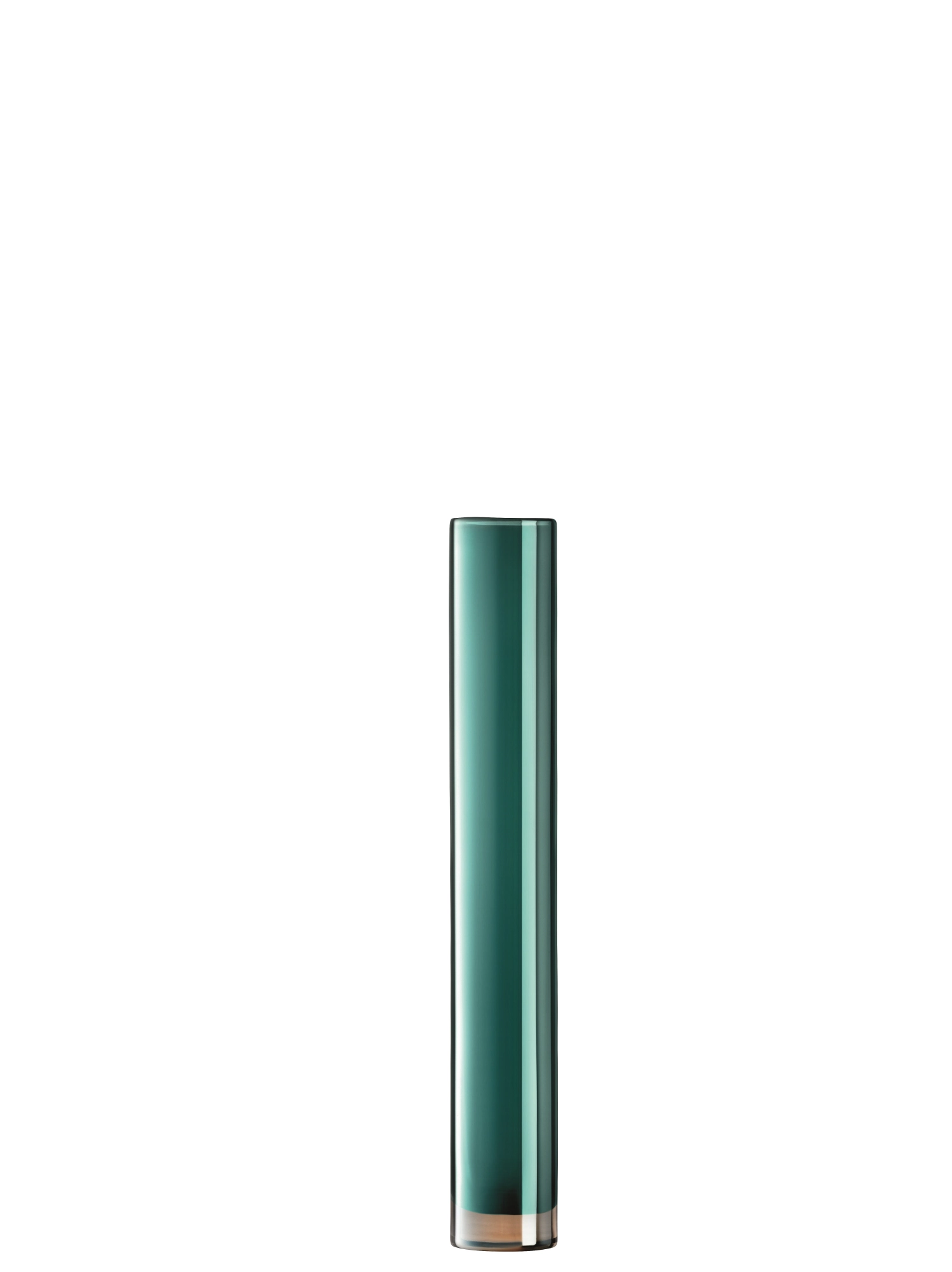 Image de LSA - Vase Époque H 48 cm bleu paon lustre