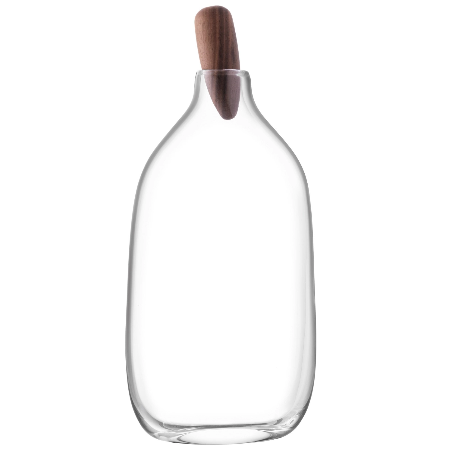 Bild von LSA - Float Dekanter mit Stopper Walnussholz 1.4 l