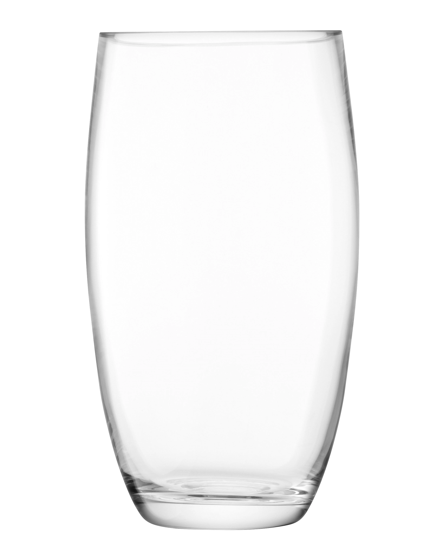 Image de LSA - Vase Flower Barrel pour bouquet H 29 cm transparent