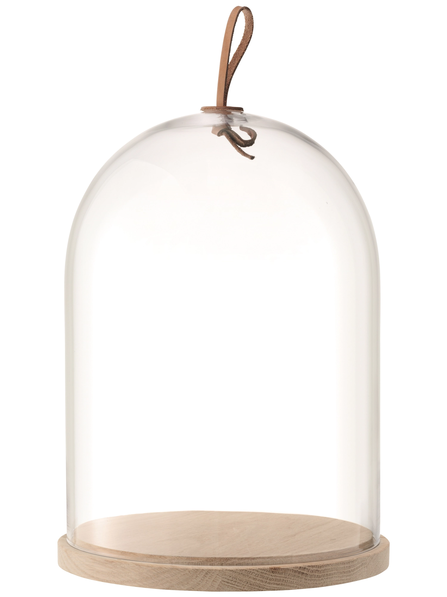 Bild von LSA - Ivalo Haube mit Platte aus Esche D 22 cm transparent