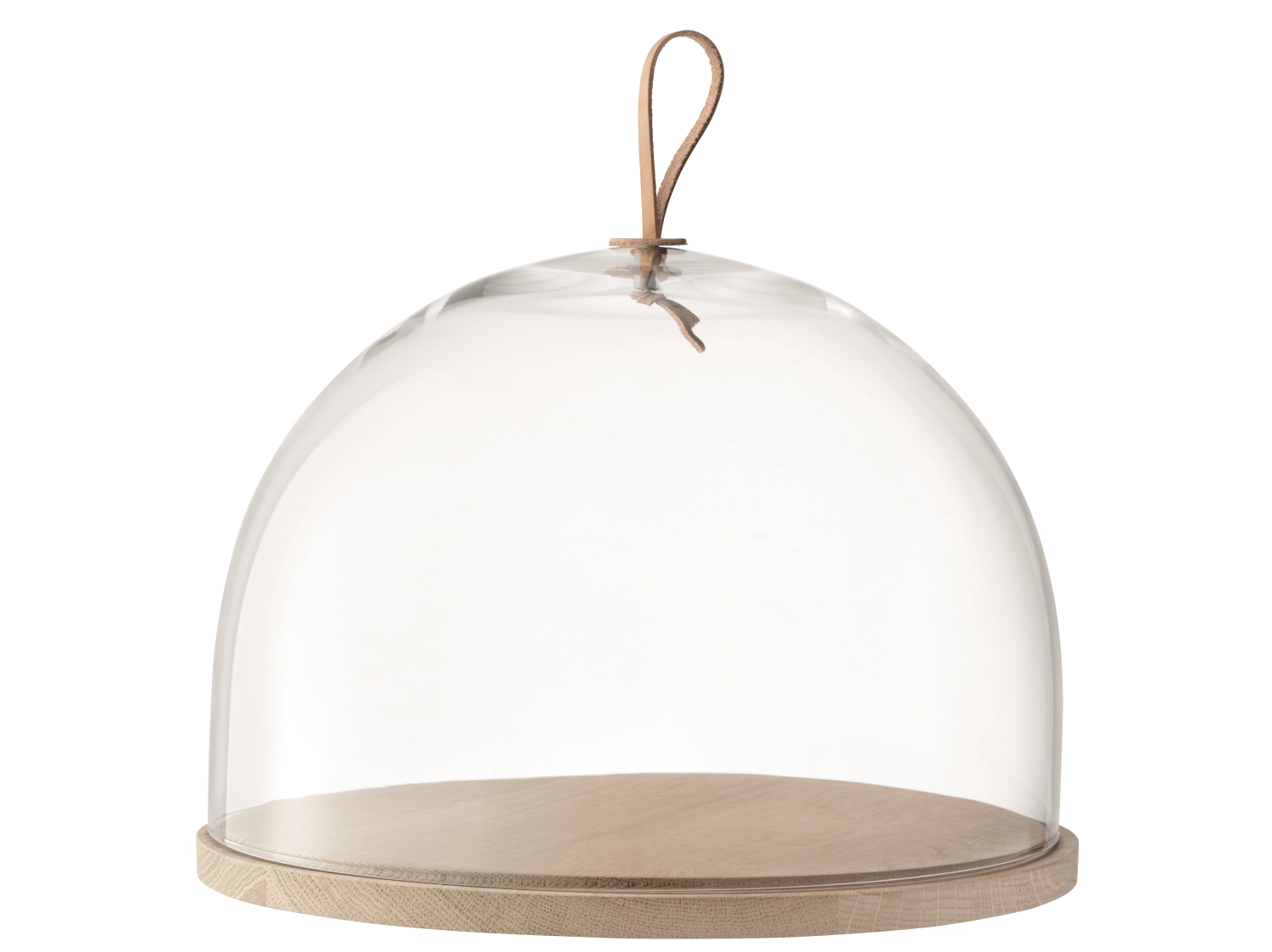 Bild von LSA - Ivalo Haube mit Platte aus Esche D 32 cm transparent