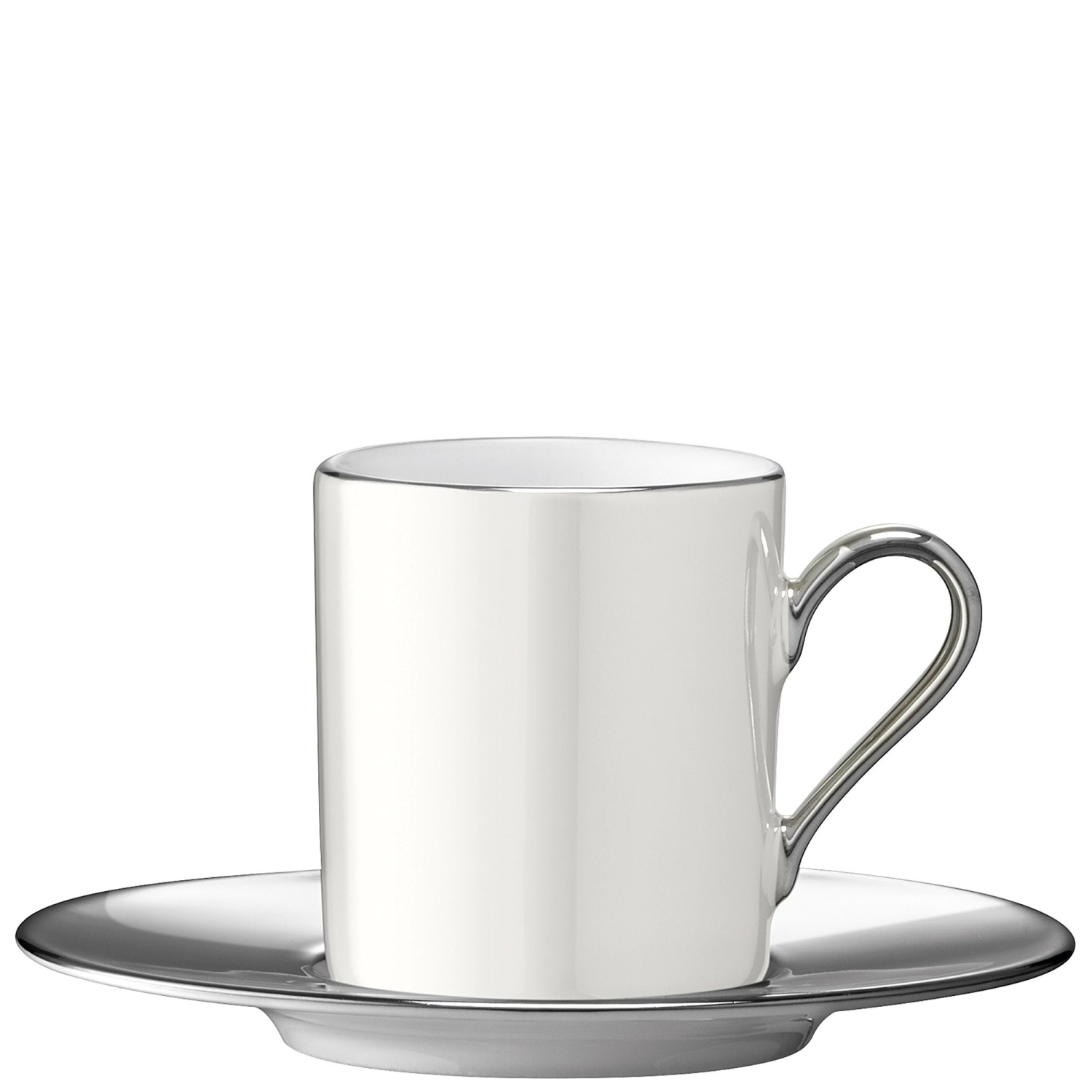 Picture of LSA - Palazzo Coffee Cup and UT 100 ml mother-of-pearl platinum