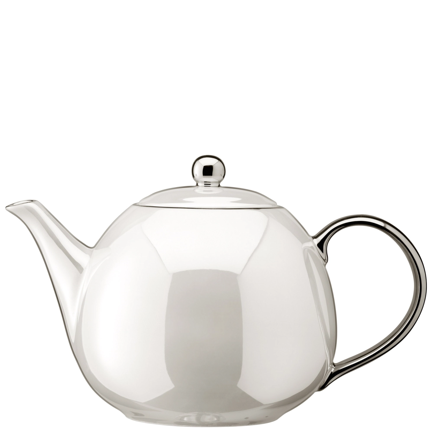 Bild von LSA - Palazzo Teapot 1.3 l perlmutt platinum