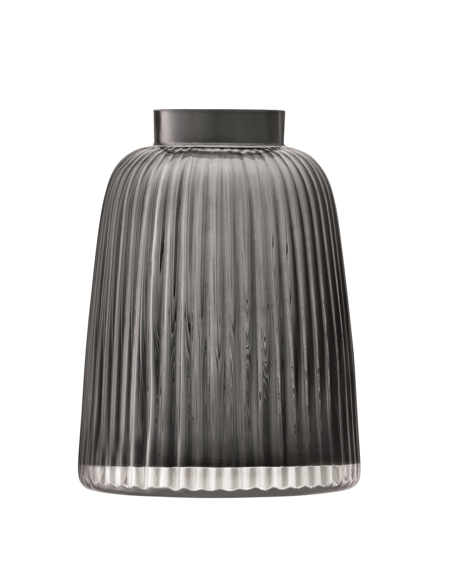 Bild von LSA - Pleat Vase H 26 cm grau