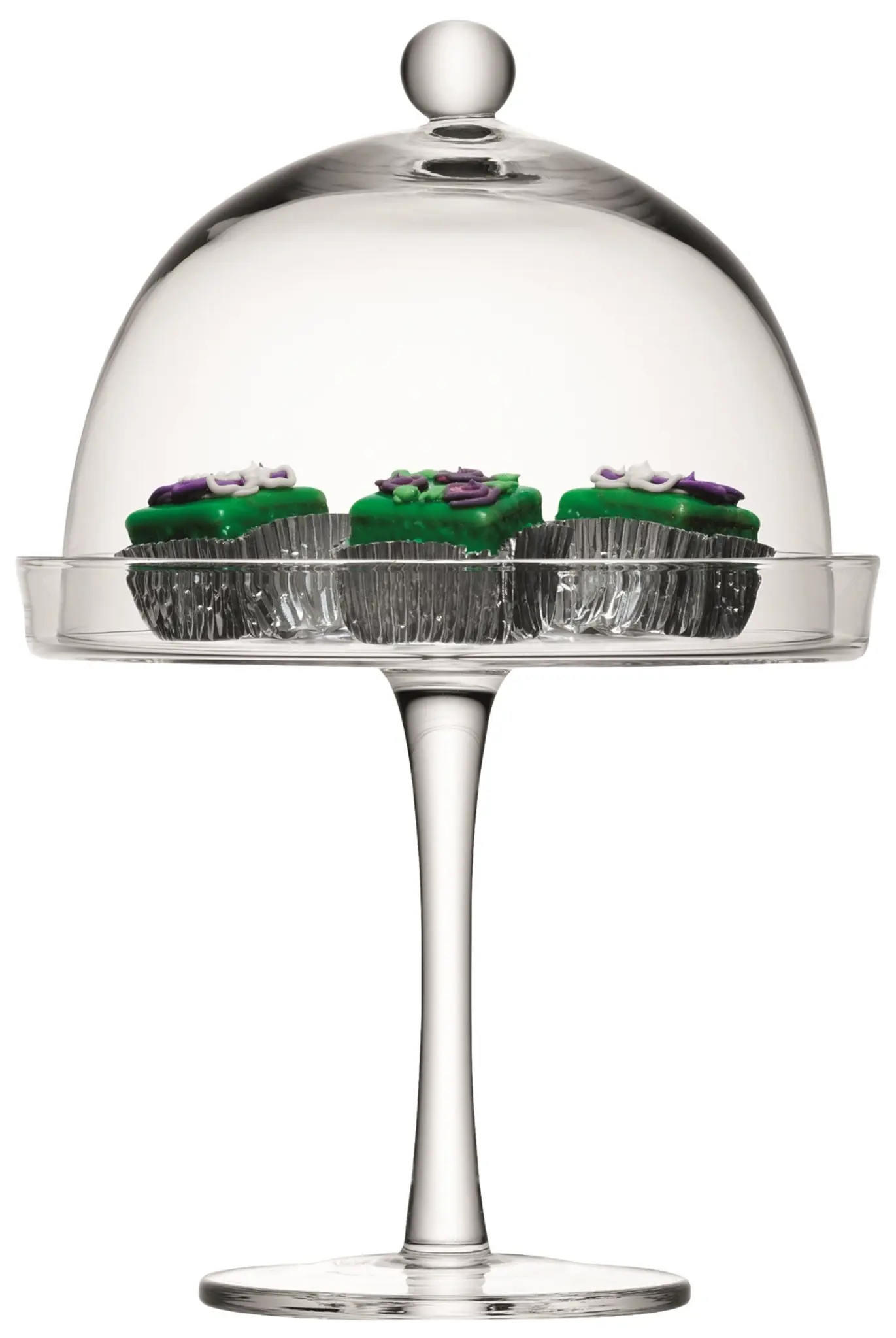 Bild von LSA - Vienna Kuchenplatte Deckel D 23 cm D 20.5 cm H 34.5 cm transparent