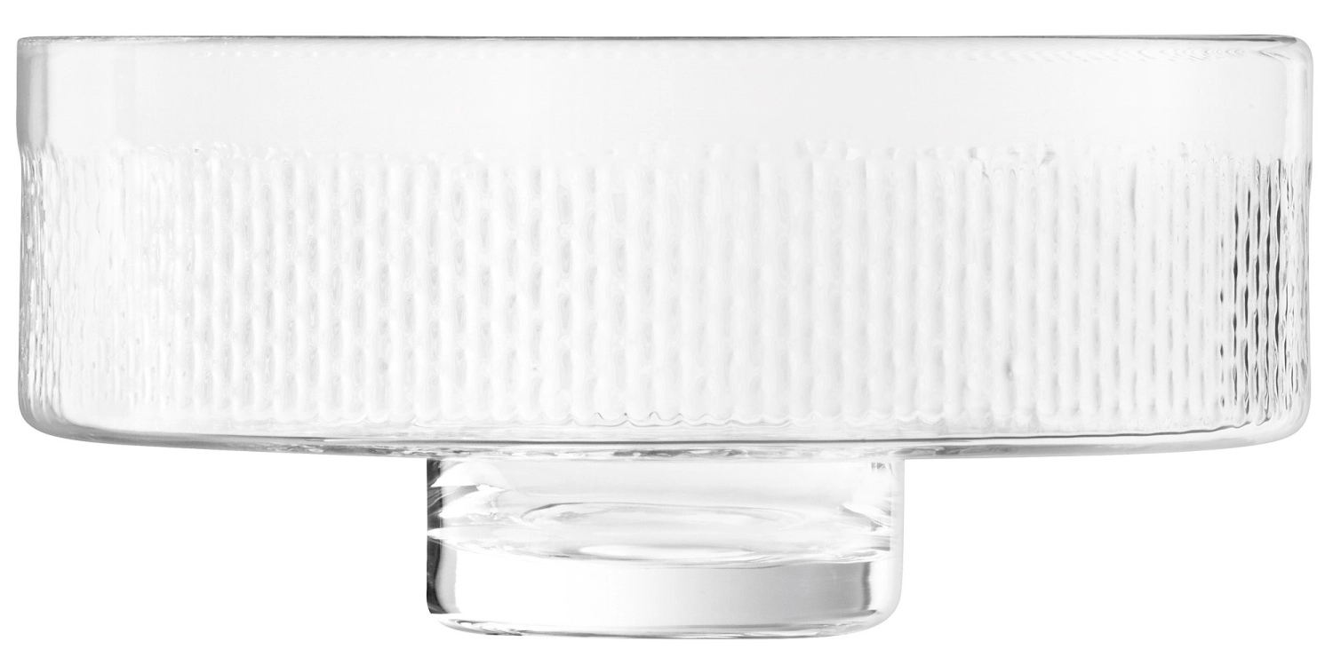 Bild von LSA - Wicker Schale hoch mit Fuss D 28.5 cm H 13 cm transparent
