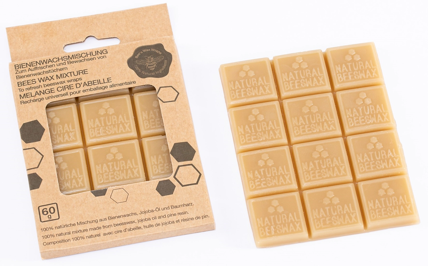 Picture of Nuts Innovations - Beeswax Refill Set (do it yourself)