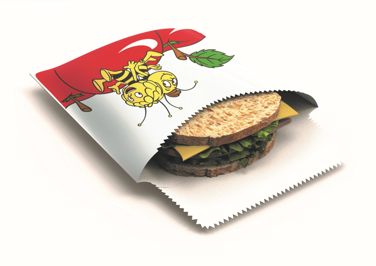 Picture of Nuts Innovations - Beeswax Sandwich Bag Biene Maja 17 x 18 cm
