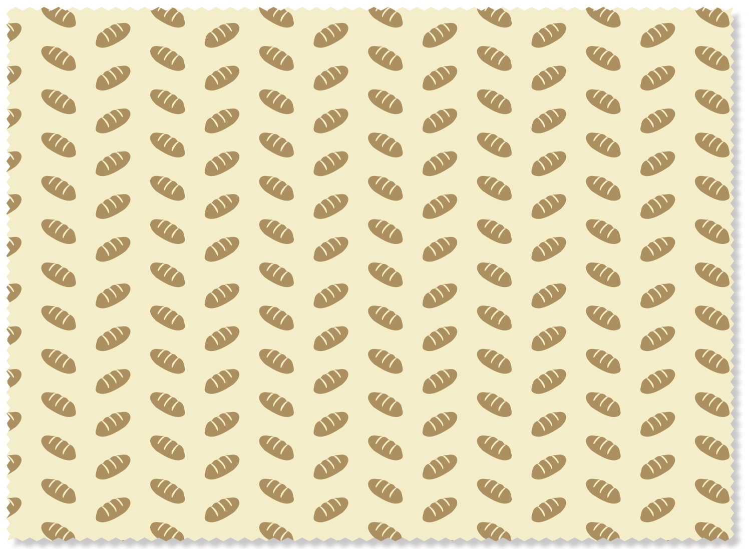 Bild von Nuts Innovations - Bienenwachstuch Brot 43 x 58 cm