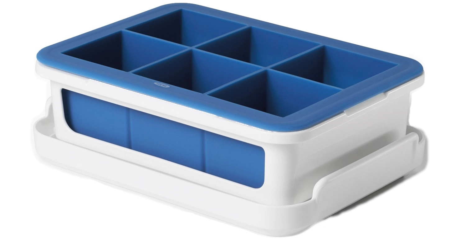 Bild von OXO - GG Eiswürfelschale mit Abdeckeckung für grosse Würfel