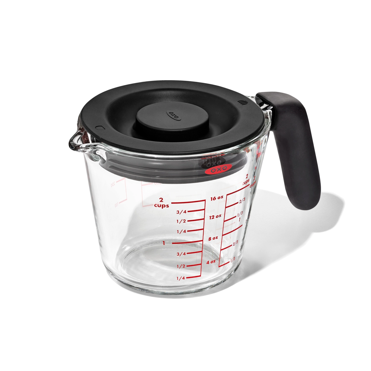 Bild von OXO - GG Messbecher 500 ml Glas mit Silikondeckel