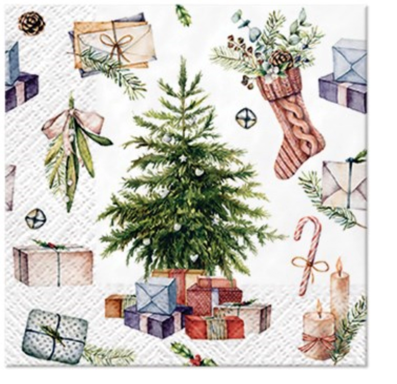 Image de PAW - Serviettes Cocktail 20x christmas at home 25 x 25 cm