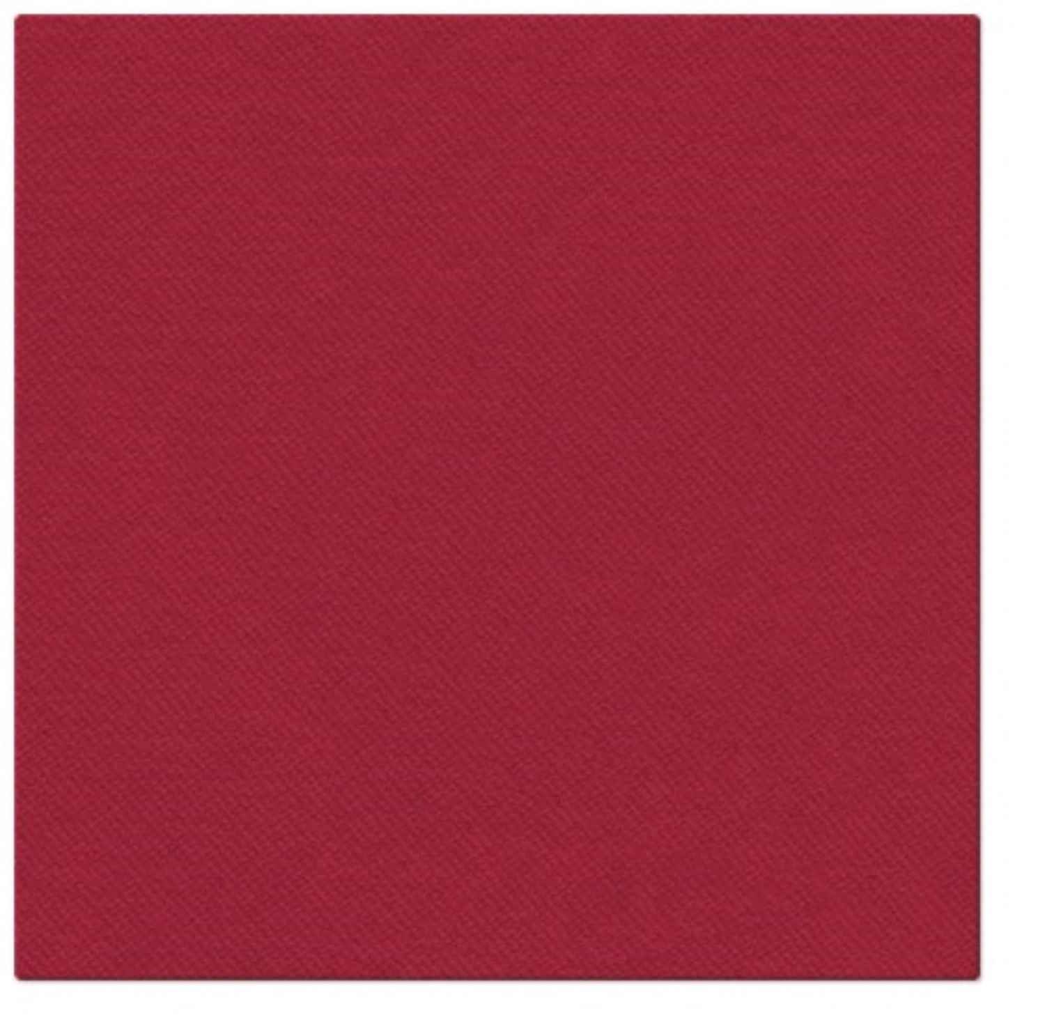 Bild von PAW - Servietten Dinner 50x Unifarbe bordeaux 40 x 40 cm