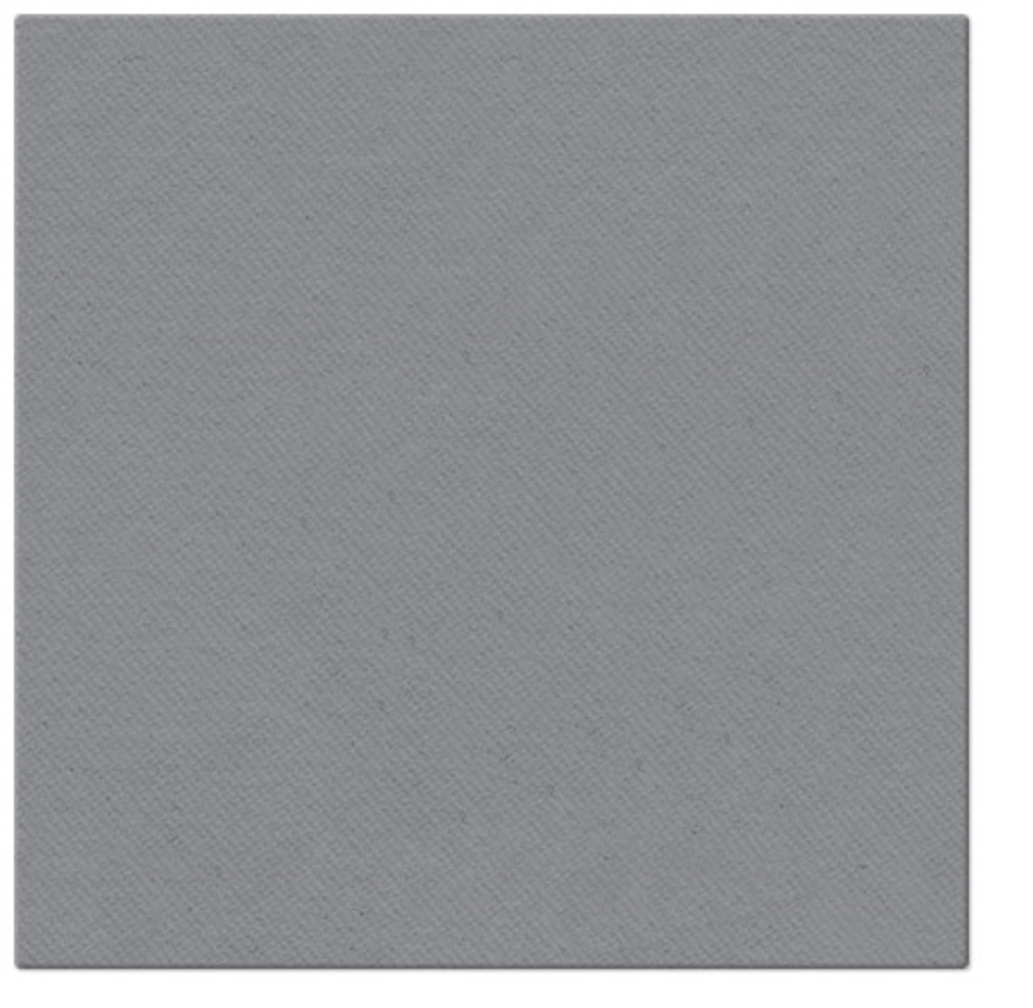 Bild von PAW - Servietten Dinner 50x Unifarbe grey 40 x 40 cm