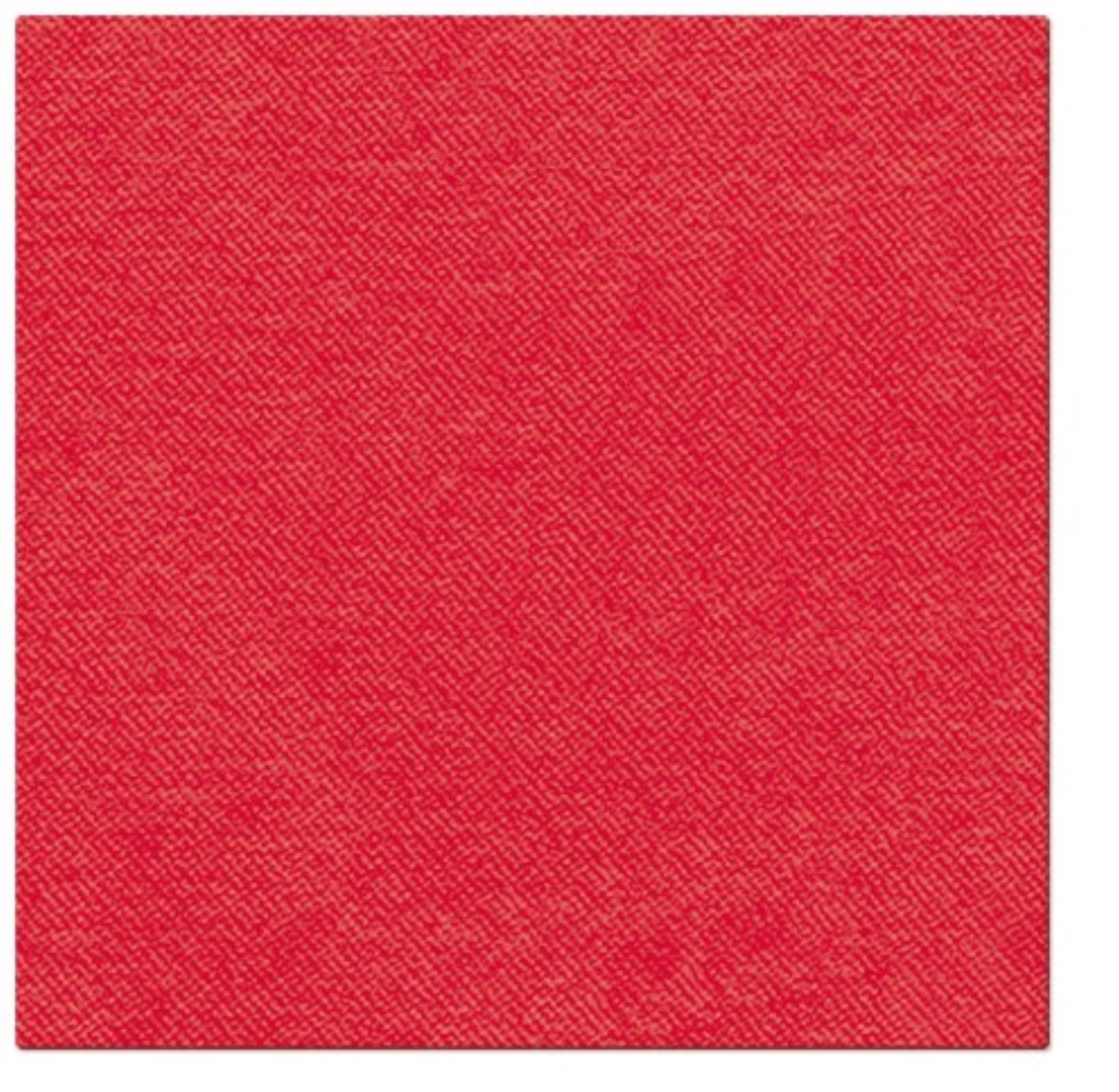 Image de PAW - Serviettes Dinner 50x couleur unie rouge 40 x 40 cm