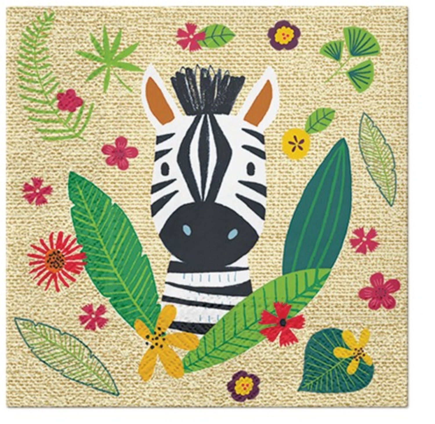 Bild von PAW - Servietten Lunch 20x Jungle Friends 33 x 33 cm