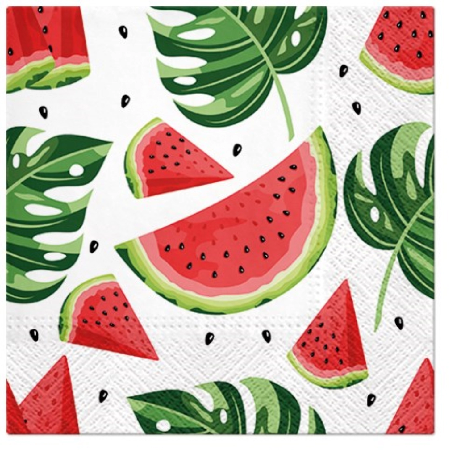 Bild von PAW - Servietten Lunch 20x Wassermelone 33 x 33 cm