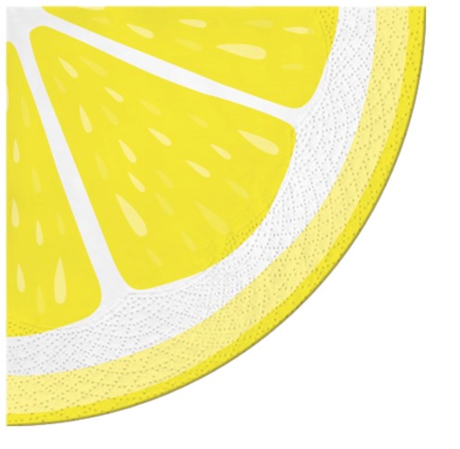 Bild von PAW - Servietten Round 12x Zitrone D 32 cm