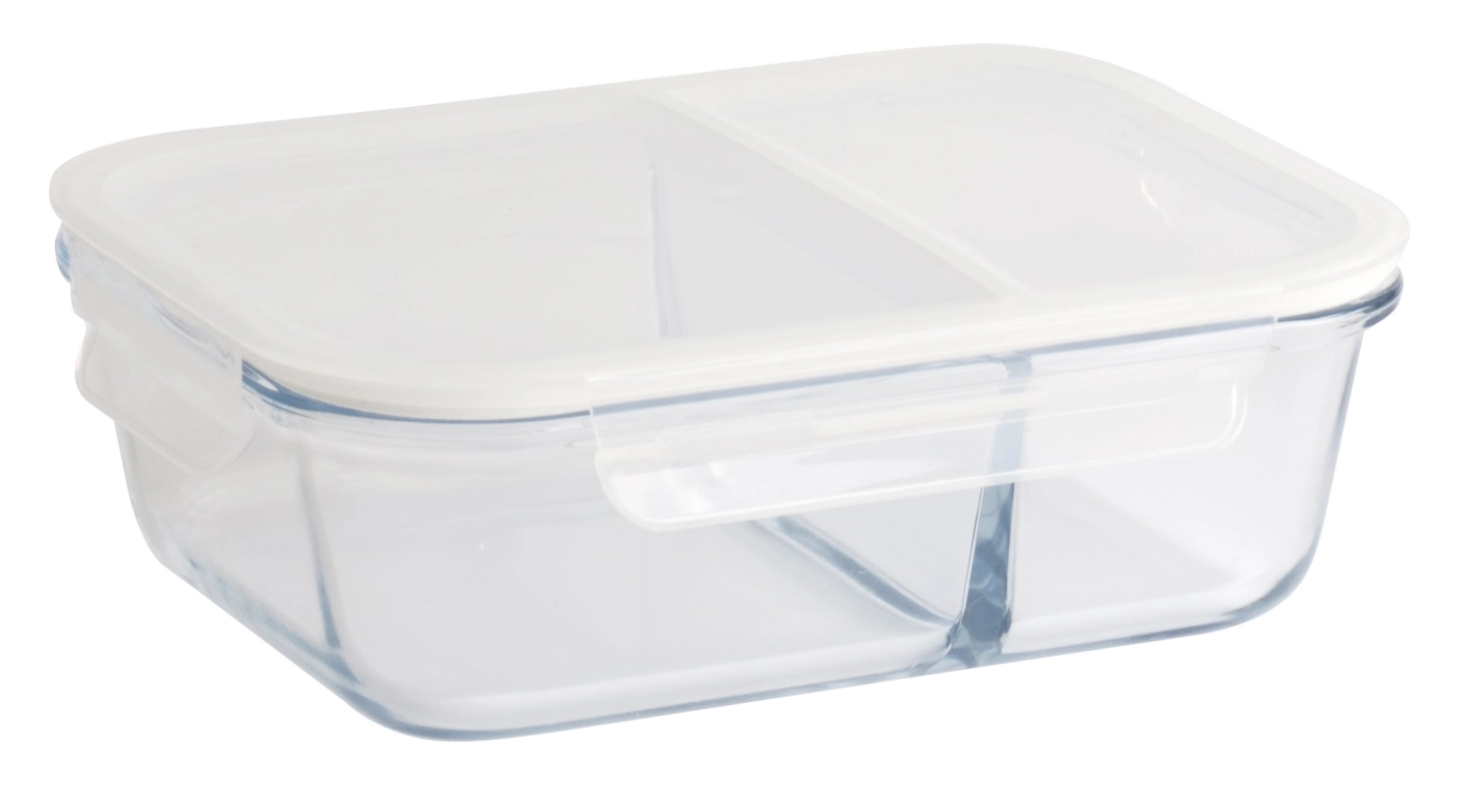Picture of Pebbly - Glass Lunch Box 1300 ml 22 x 16.5 x 7 cm