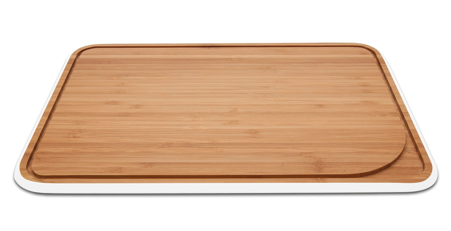 Picture of Pebbly - Cutting Board M White 25 x 35 cm