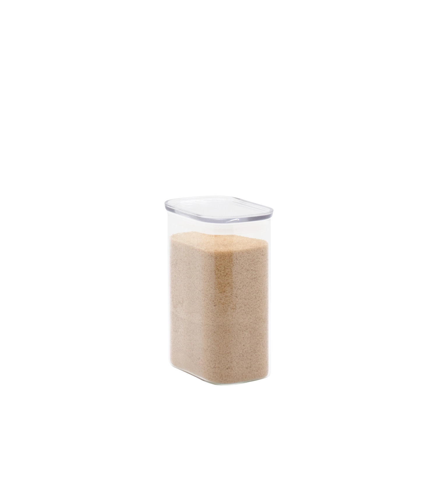 Picture of Pebbly - Storage Jar with Glass Lid 12.5 x 8.5 x 18 cm 1.2L