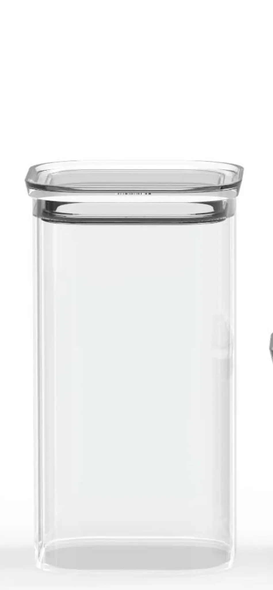 Picture of Pebbly - Storage Jar with Glass Lid 1.4 l 11 x 11 x 20 cm