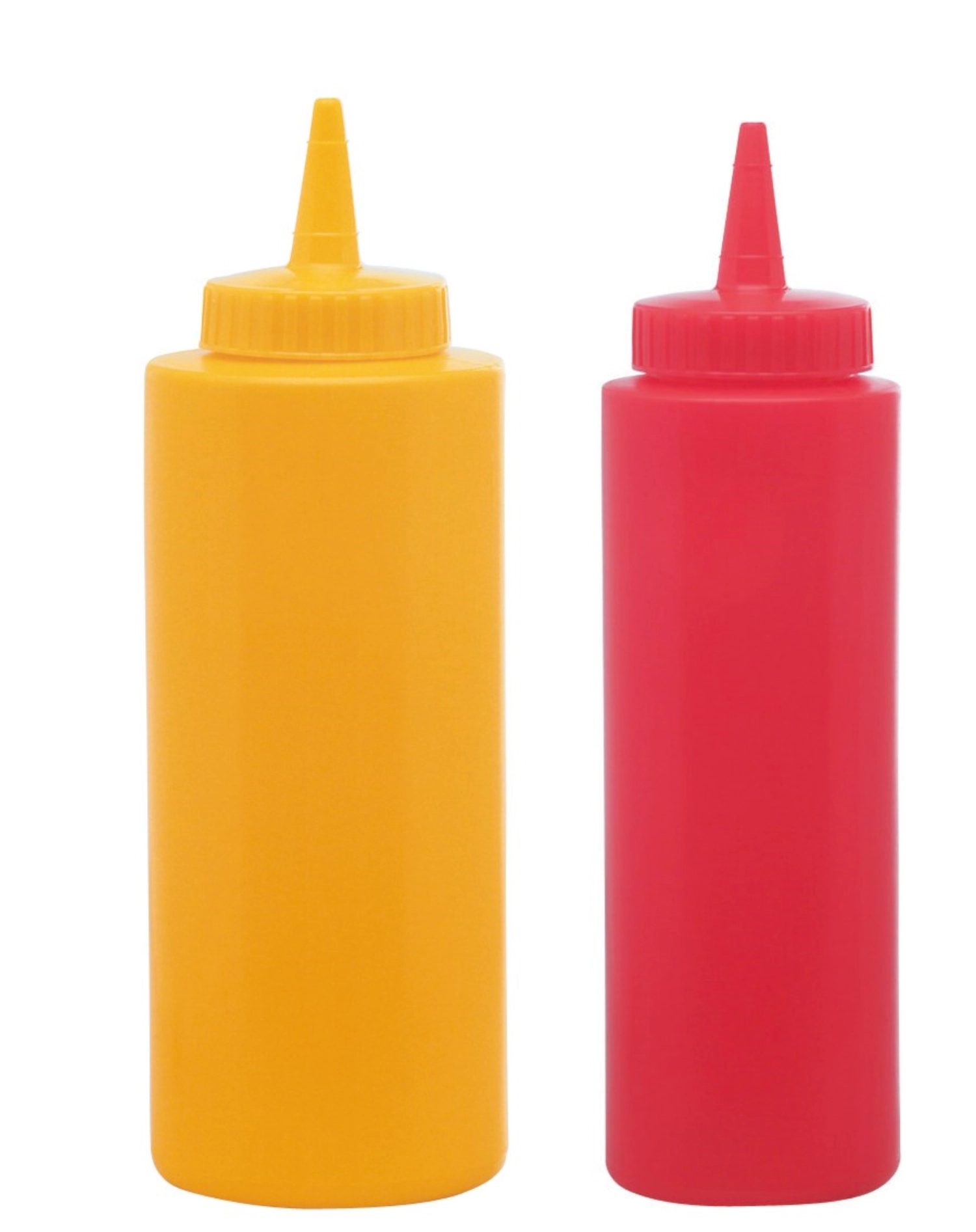 Bild von Piazza - 2er Set Saucen Dispenser 1x rot und 1xgelb 0.354 lt