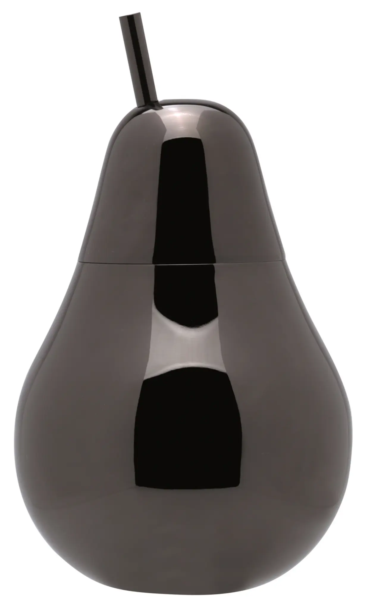 Bild von Piazza - Cocktailbecher Birne 0.425 lt schwarz beschichtet
