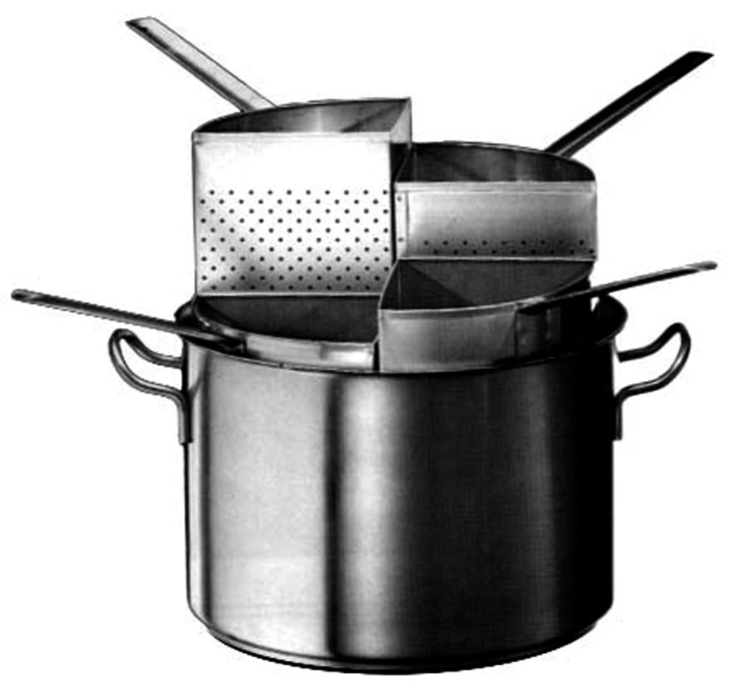 Image de Piazza - Insert pour pâtes 1/4 D 40 cm h27.4 cm