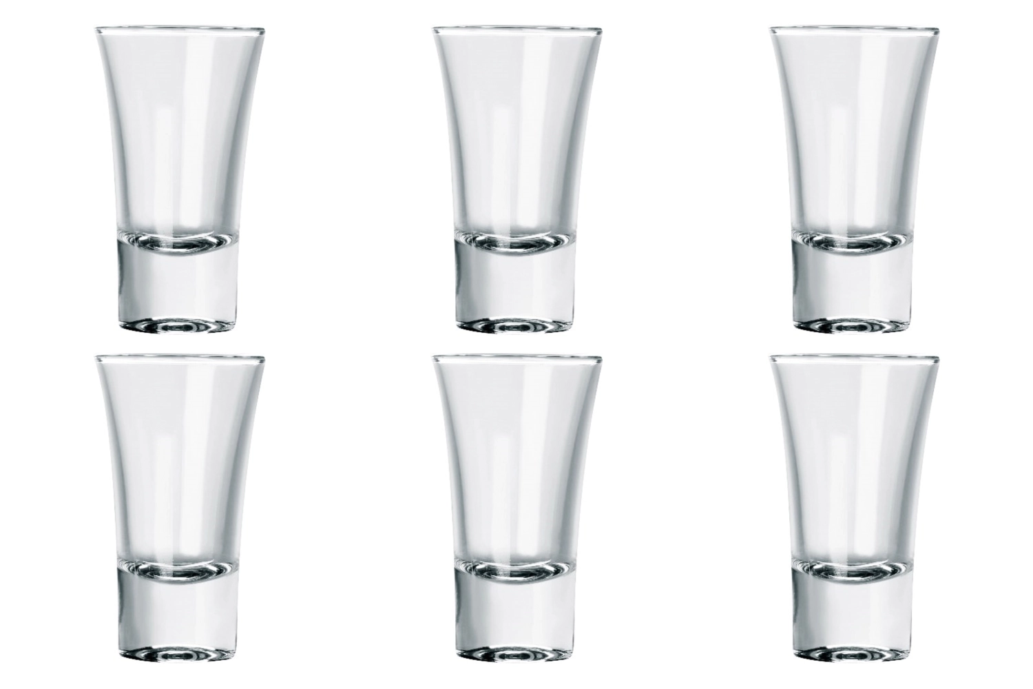 Bild von Rastal - 6er Set Cresta Senior Shot- und Schnapsglas 6 cl 8.8 cm